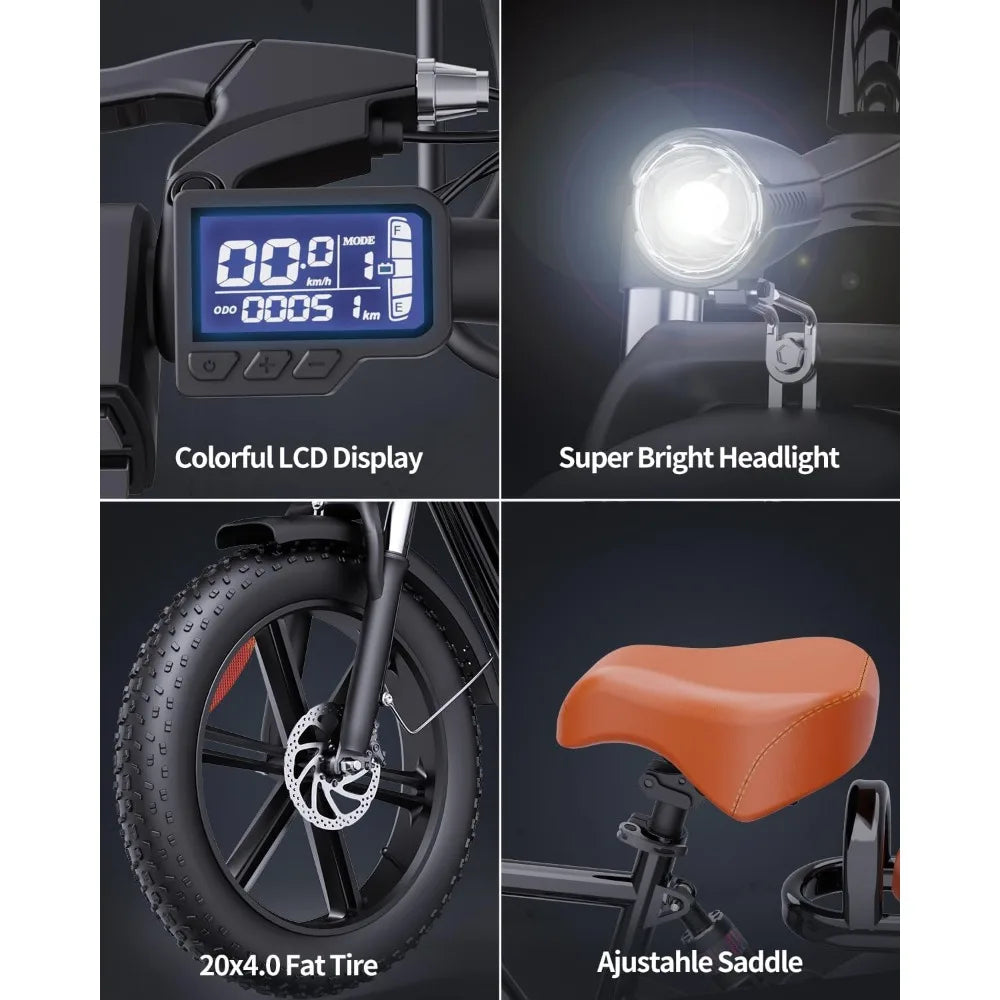 30MPH 30-70Miles Ebike