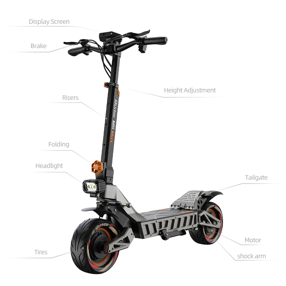 5600W 60V27AH Fast Electrical Scooter