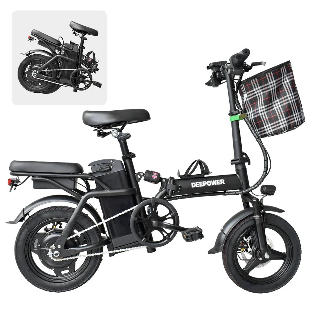 600W Peak Motor 20 mph Folding Ebike