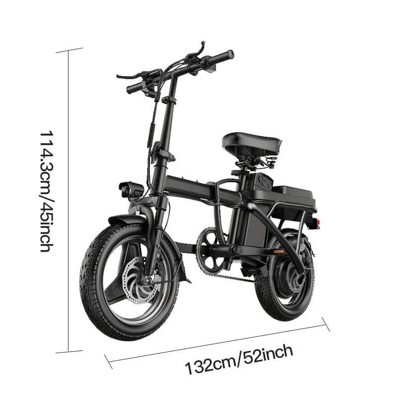 36V 400W Powerful Folding Ebike